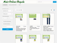 Tablet Screenshot of mein-online-shop.de